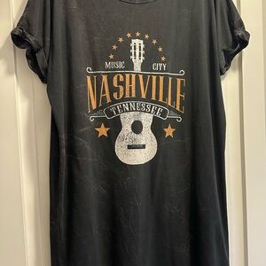 HRT & LUV Nashville Music City T-shirt Dress